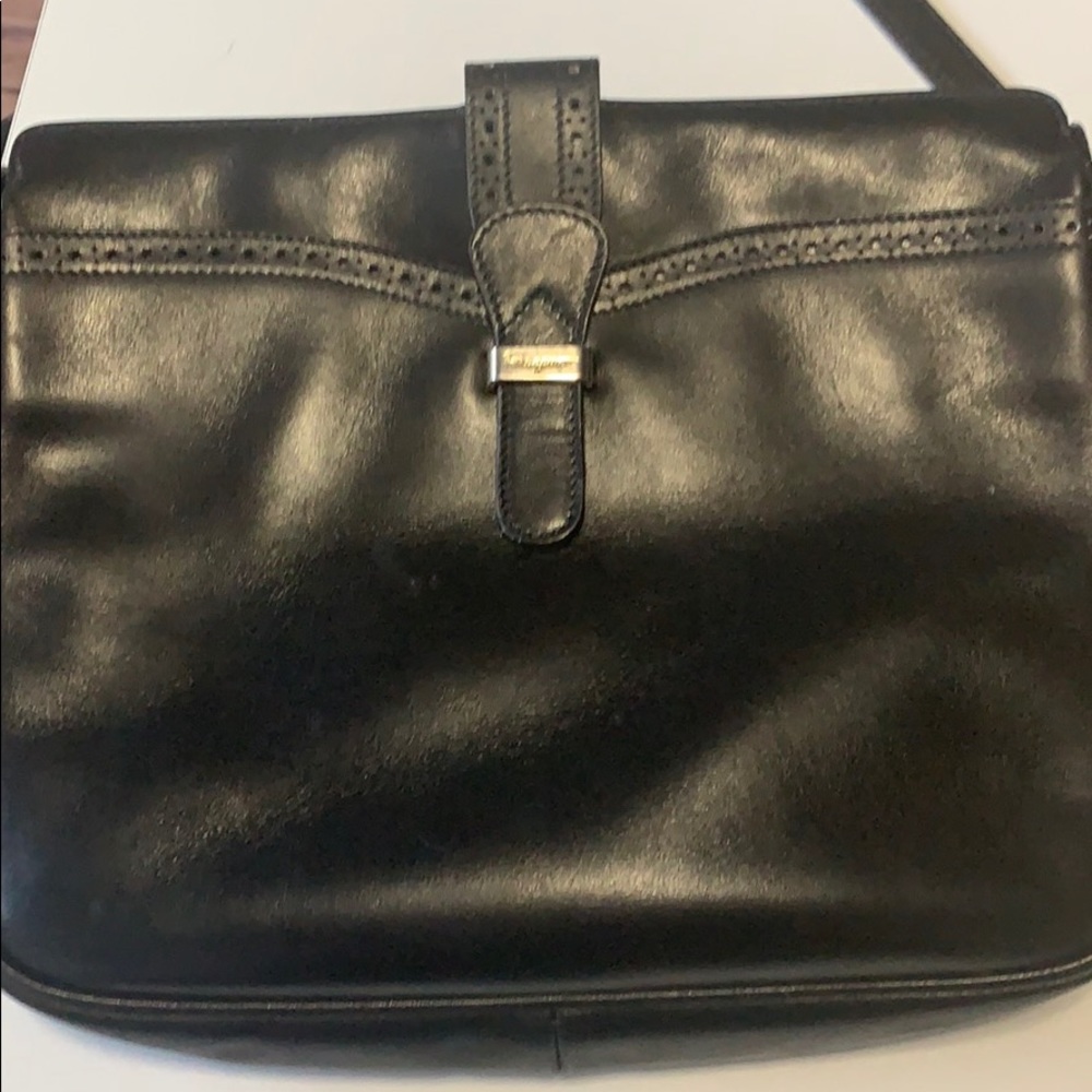 Salvatore Ferragamo vintage black bag